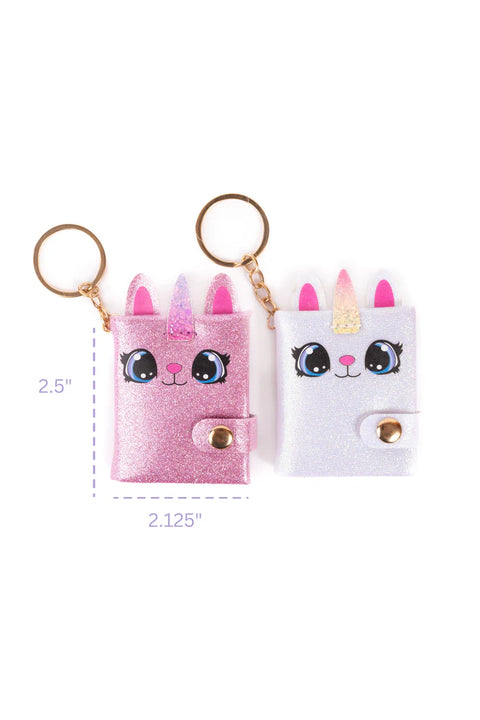 Mini Sparkly Friends | Keychain Jornals