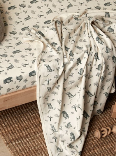 WILSON + FRENCHY - ORGANIC COT SHEET | THE WOODS