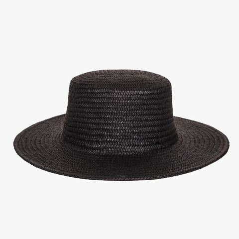 Headster -  Take Cover Straw Hat | Black