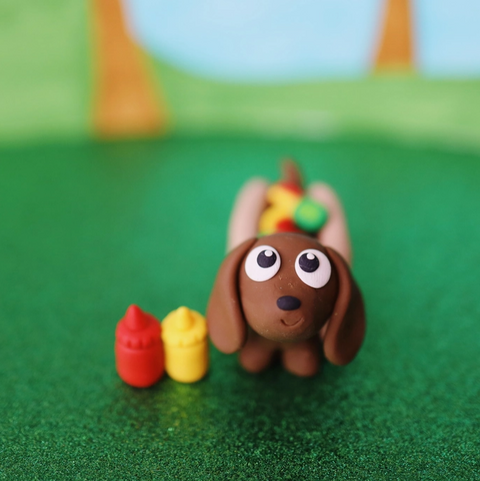 DIY Palmer Clay Kit | Hot Dog Dog