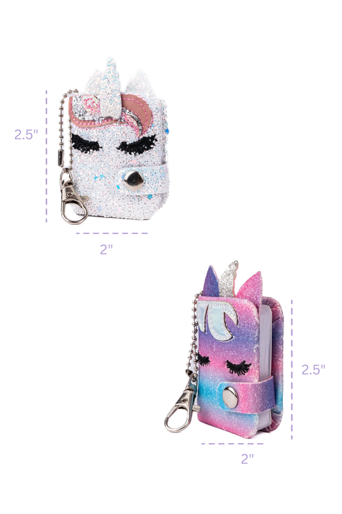 Mini Sparkly Friends Unicorn | Keychain Jornals