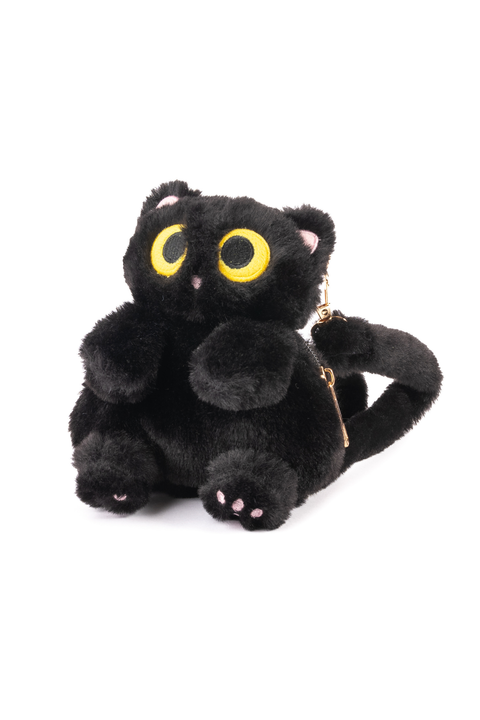 Cutie Kitty Mini Backpack | Black