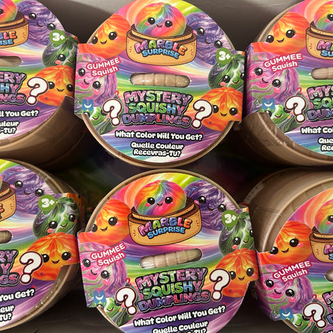 Mystery Squishy Dumpling | Marble Surprise