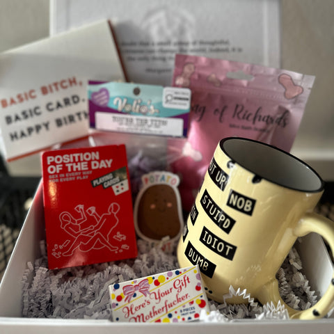 gag gift birthday gift box