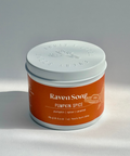 Jar of Raven Song Pumpkin Spice on a white background