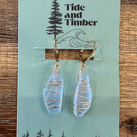The Tumble Gold Hoop Earrings