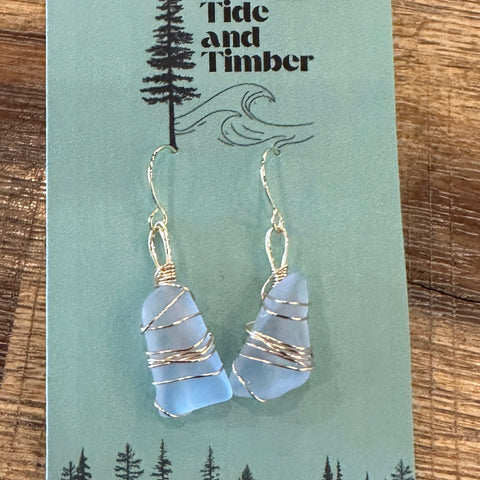 The Tumble Gold Dangle Earrings