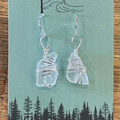 The Drift Silver Dangle Earrings