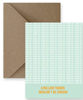 Cute Thank You Card