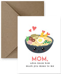Cute Ramen Mother's Day Card