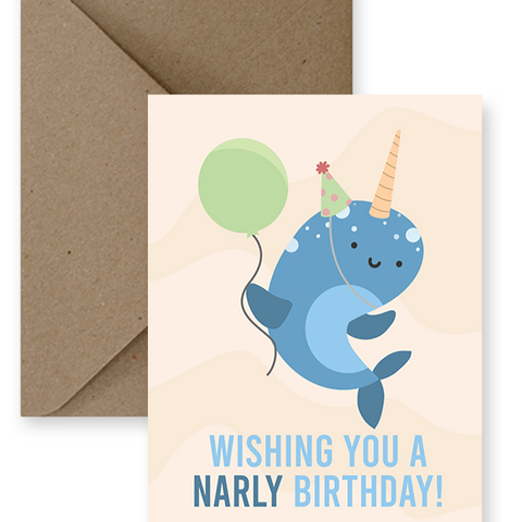 Impaper Cute Funny Birthday Card