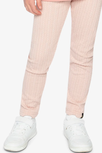 Jacquard Leggings | Pink