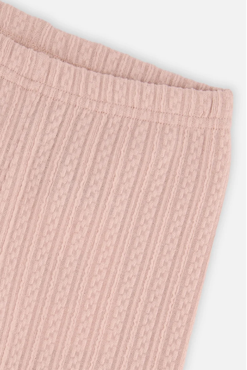 Jacquard Leggings | Pink