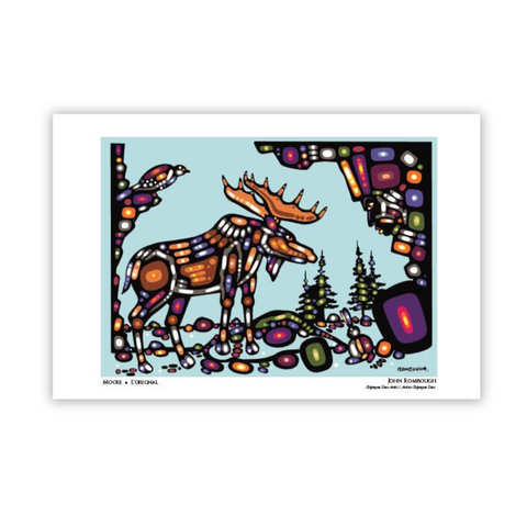 John Rombough - Moose | Art Card