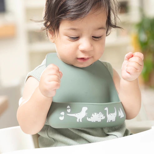 BELLA TUNNO - LITTLE BITES BIB | DINO RAWR