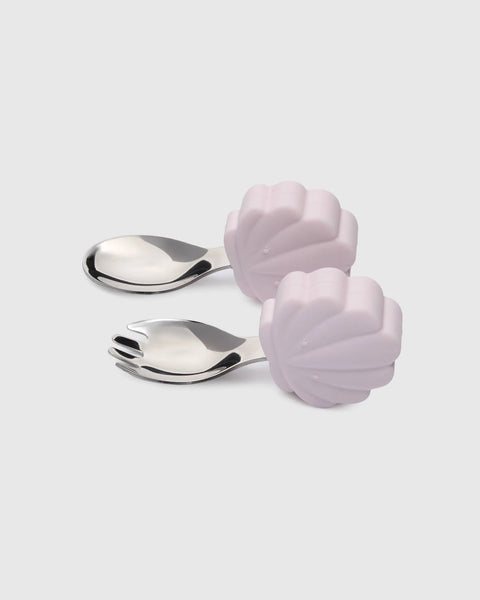 Learning Utensils Set | Seashell