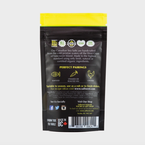 Lemon Dill Infused Sea Salt | 40g
