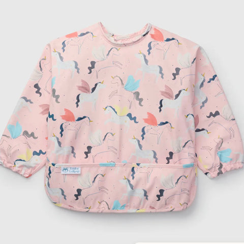 Long Sleeve Waterproof Bib | Unicorn Ballet