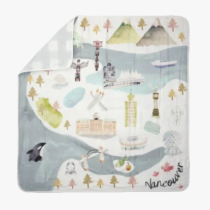 Muslin Quilt Blanket | Vancouver