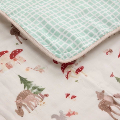 Muslin Quilt Blanket | Forest Families