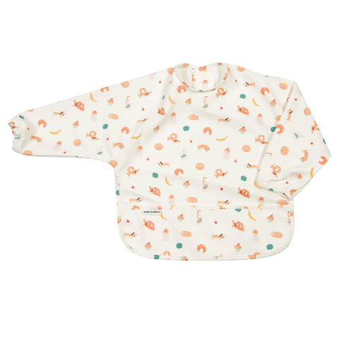 Loulou Lollipop, Long Sleeve, Waterproof Bib, Canadian, Baby Shower