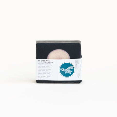 May Flower Full Moon Soap | Mango + Peach Nectar + Sugared Musk