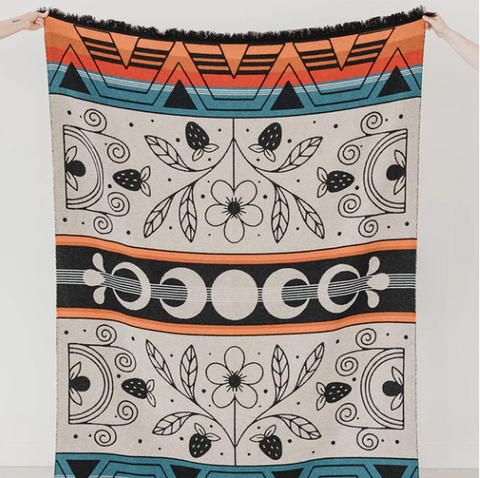 Indigenous, Blanket, Stars, Made in Canada