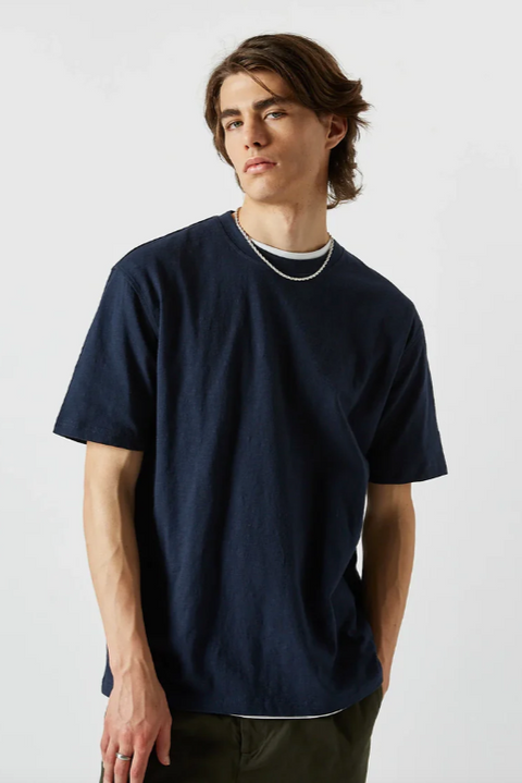 Blue, Cotton, Mens, Minimum