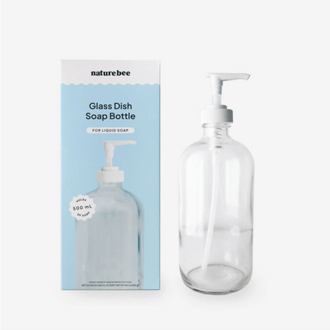 Glass Dish Soap Bottle | 500mL