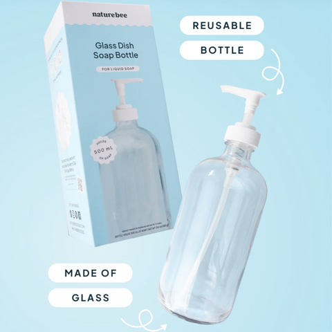 Glass Dish Soap Bottle | 500mL
