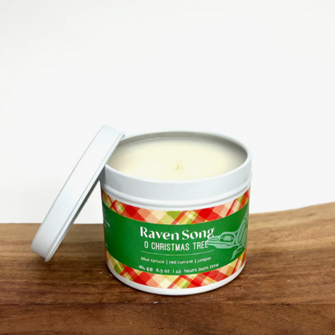 O' Christmas Tree Candle | Blue Spruce + Red Currant + Juniper
