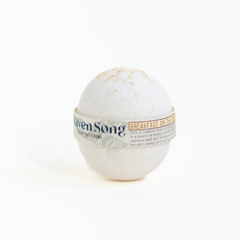 Bath Bomb, Honey, Oatmeal, RavenSong, Indigenous, 