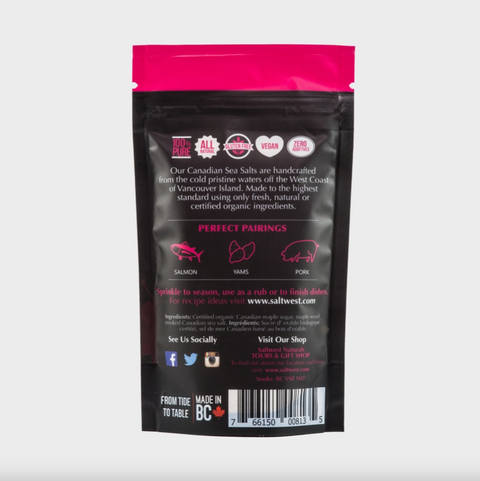 Organic Sweet Smokey Maple Salt | 40g