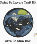 Paint By Layers, Crafts, Paint, Orca