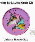 Paint By lAyers, Kids, Unicorn