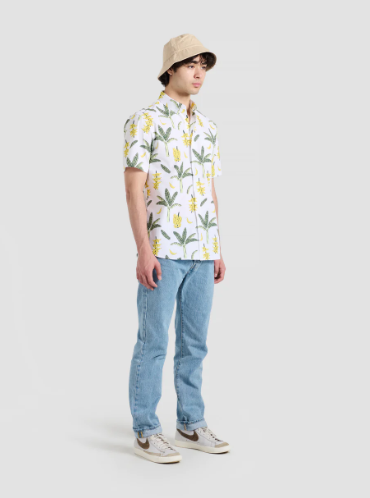 Poplin & Co - Banana Palm Print Shirt