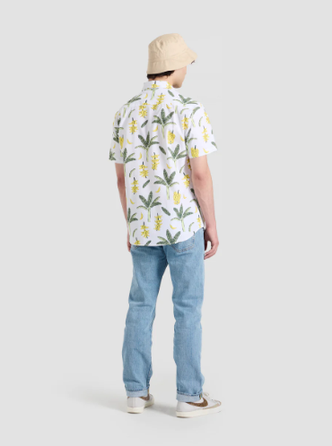 Poplin & Co - Banana Palm Print Shirt