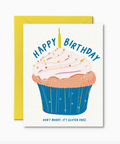 cute birthday cupcake card