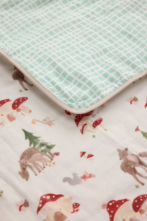 Muslin Quilt Blanket | Forest Families