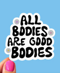 Cute Body Positivity Sticker