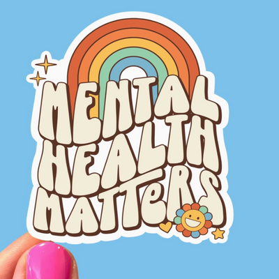 Cute Mental Health Sticker