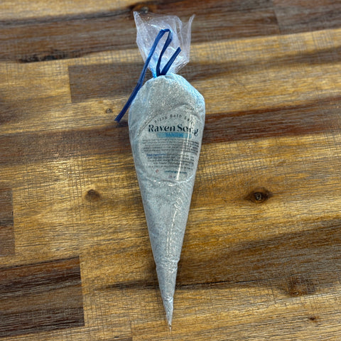 Rainsong Fizzy Bath Salts | Sea Salt + Agave + Vetiver