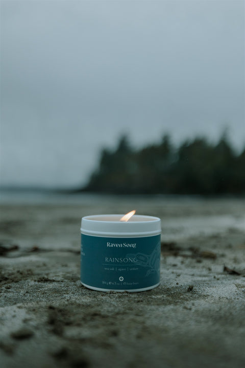 Rainsong Candle | Sea Salt + Agave + Vetiver
