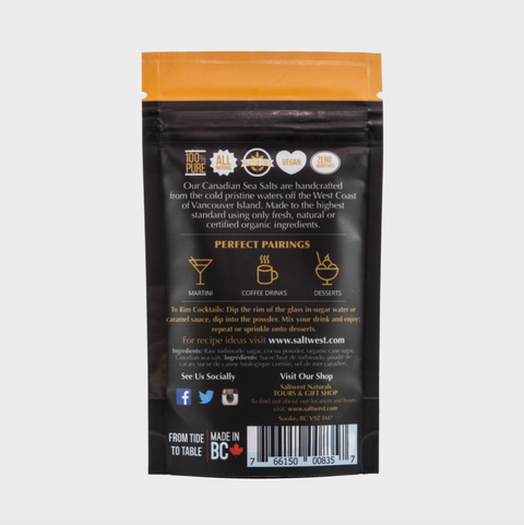 Salted Caramel Chocolate Sea Salt | 50g