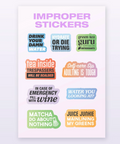stickers, funny, gifts, home, water bottles, mugs 