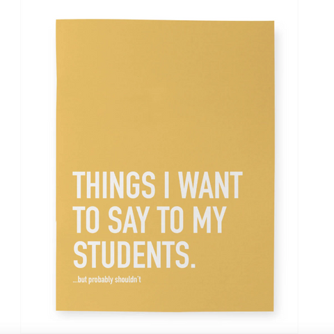 Notebook | Say to Students