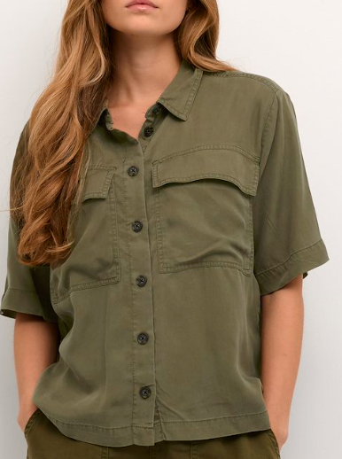 Kazillia Shirt | Grape Leaf