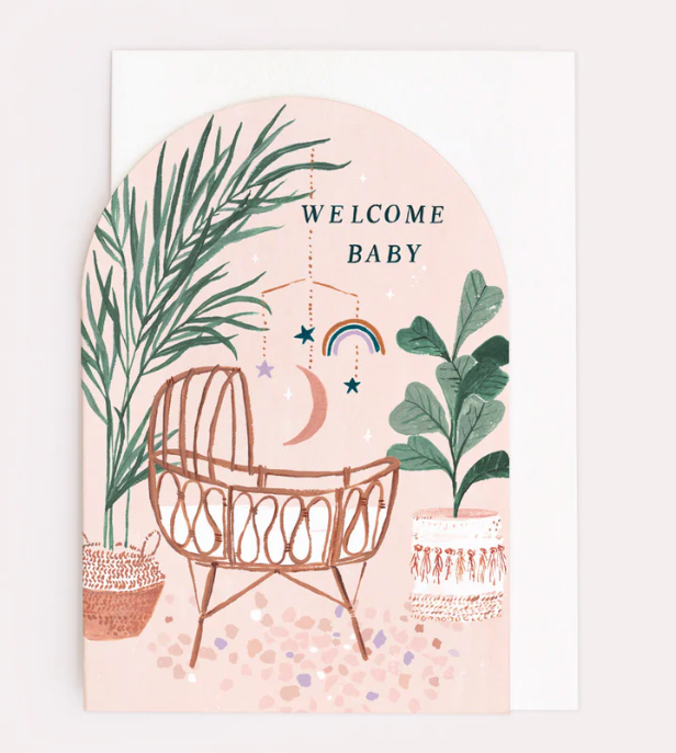 WELCOME BABY CARD - FAIRE CARD