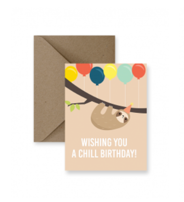 IMPAPER - WISHING YOU A CHILL BIRTHDAY CARD!