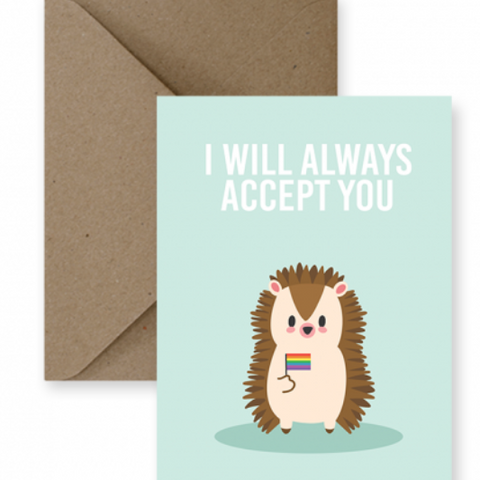 I Will Always Accept You | Card